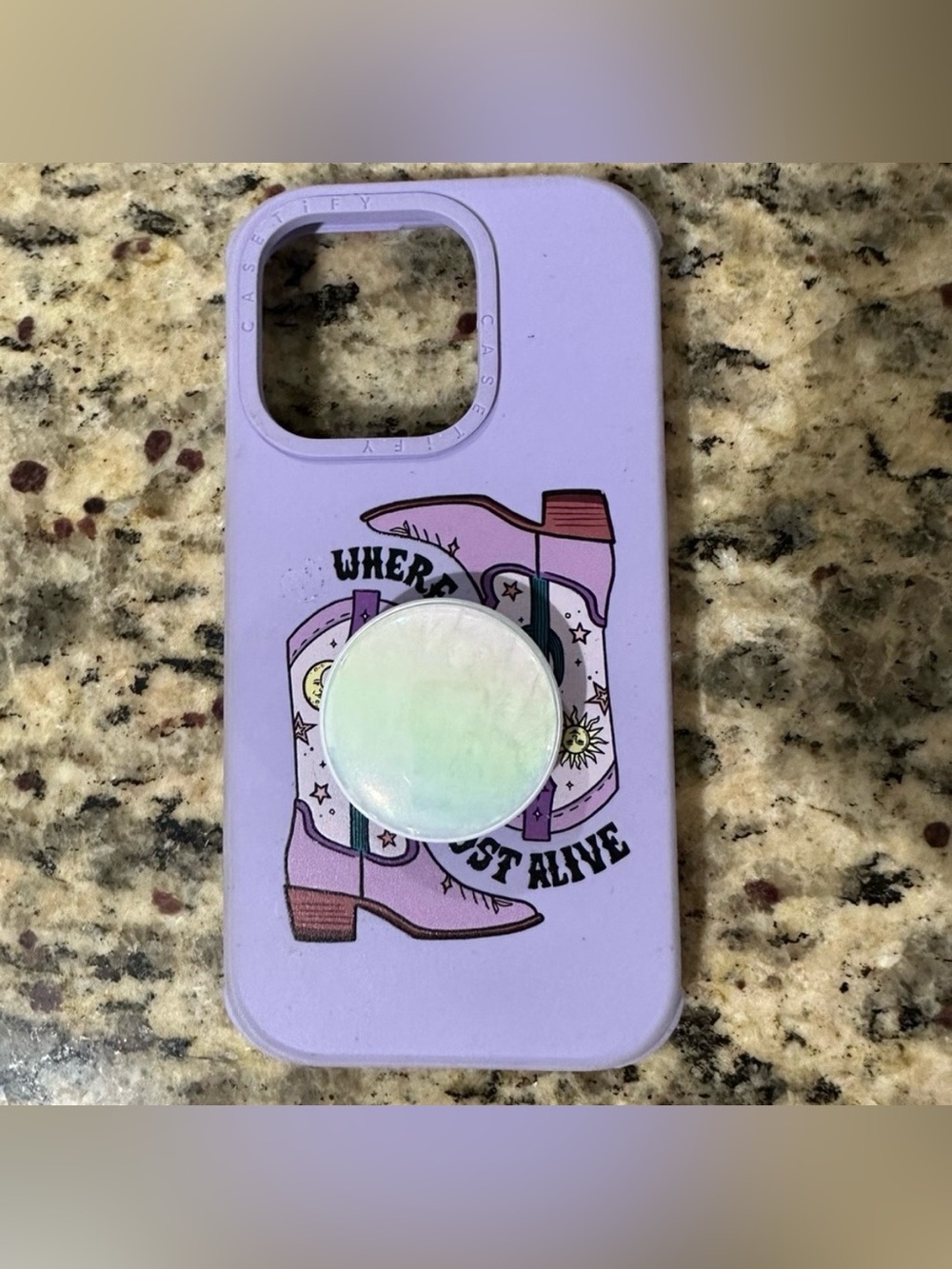 iPhone 14 pro Casetify Case with Pop socket